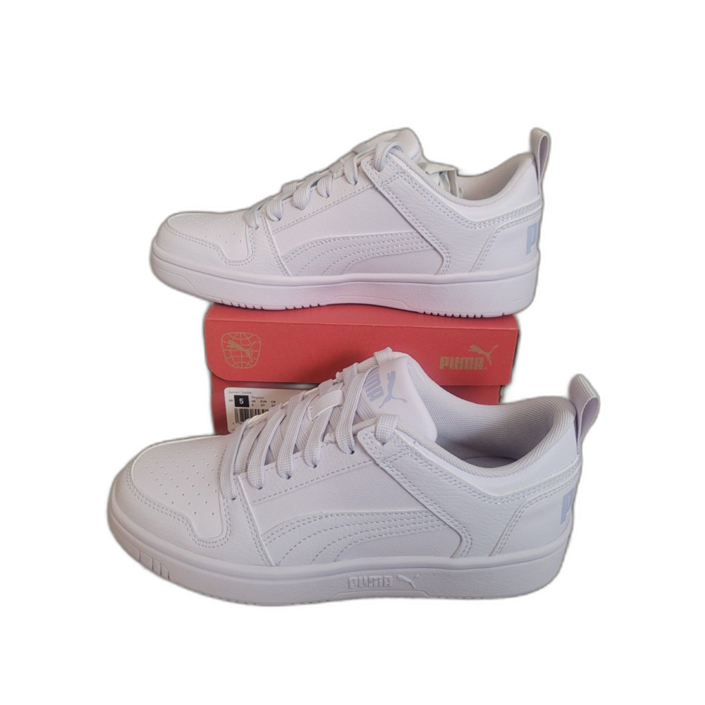 Puma Rebound Layup Lo RCL JR Lilac Frost Vivid Violet Size 5 Youth New In Box